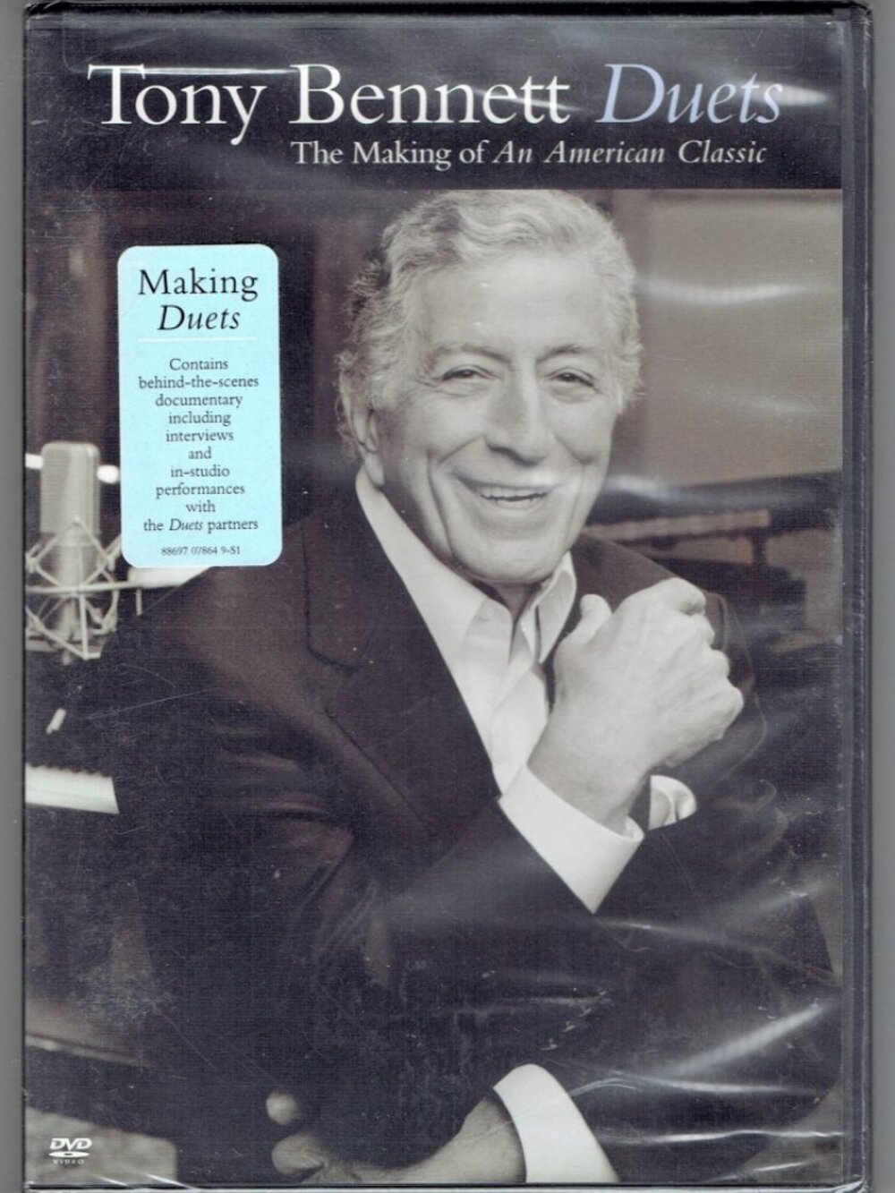 New, Sealed! TONY BENNETT DUETS The Making of An American Classic DVD